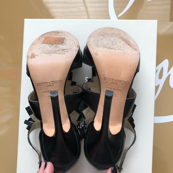 Jimmy Choo Leather Sandals 35.5